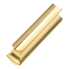 Golden Alloy Guitar Slide Bar for Electric Guitar and Bass, Smooth Sustain Control, Durable Build