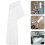 4Pcs ABS Rain Gutter Adapter for Rv Downspout Connector White Set 3