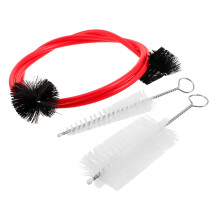 Instrument Cleaning Kit with Flexible Handle Brush Set for Trumpet Flute Saxophone, Deep Cleaning Reach