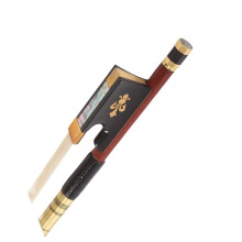 Beginner Violin Bow 1/8 Size Brazilian Sandalwood Octagonal Design with Horsetail Hair