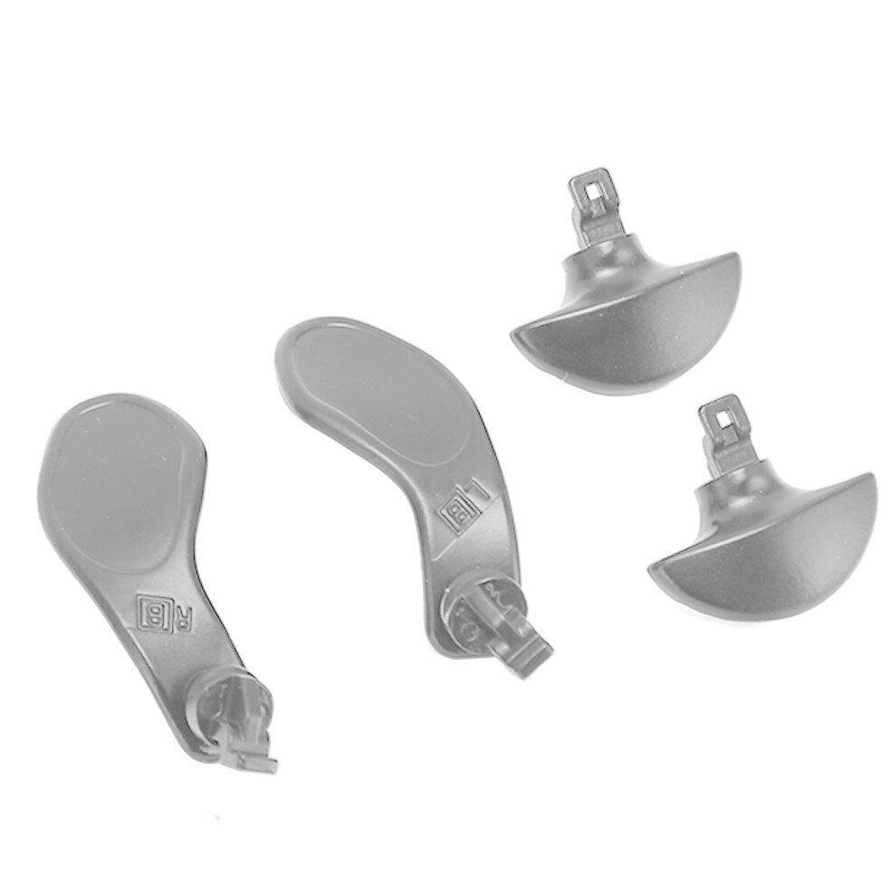 4Pcs Metal Back Paddles For Ps5 Edge Controller - Replacement Buttons Silver 7901388805191