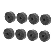 8Pack Drum Cymbal Felt Pads NonSlip Noise Reduction Cushions for Cymbal Stand Mounting and Protection
