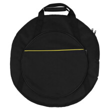 Thick Padded Cymbal Bag with Front Pocket, Durable Drum Cymbal Case for Drummers and Musicians