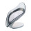 2Pack Self Draining Soap Holder with Suction Cups, Leaf Shape Bathroom and Kitchen Tray, Grey Blue 1