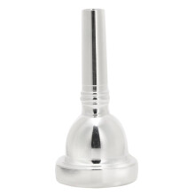 12C Alto Trombone Mouthpiece Small Shank Silver Plated Brass for Clear Tone and Jazz Beginners