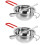 2 Sets Aromatherapy Candle Wax Melting Pot With Spoon 7