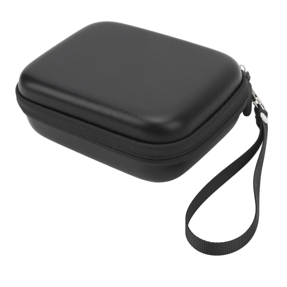 Compact Pu Leather Camera Case For Mini Evo/Link/Liplay - Black 6951388803230