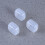 24Pcs White Transparent Plastic Storage Boxes with Lids for Family Use 4