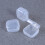24Pcs White Transparent Plastic Storage Boxes with Lids for Family Use 8