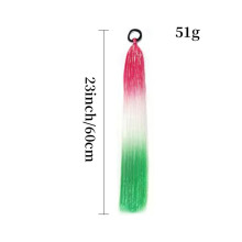 (3-1) Synthetic Ponytail Braid for DIY & Cosplay (50 chars)