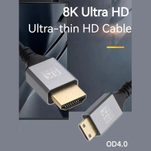 (1M) 8K HDMI Cable, Male to Male, 4K/1080P for Cameras