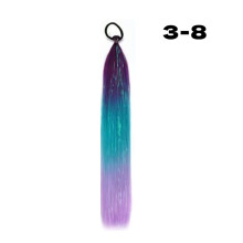 (3-8) Synthetic Ponytail Braid for DIY & Cosplay (50 chars)