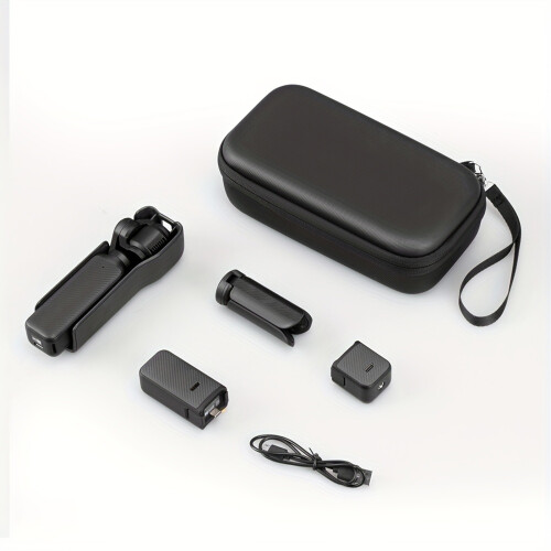 (Black) DJI Osmo Pocket 3 Waterproof Travel Bag