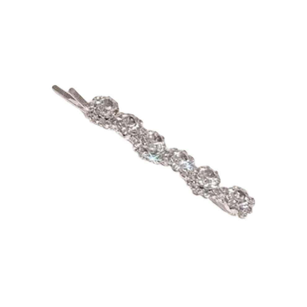 Creation-3C (One) French Rhinestone Hair Clip For Thick Hair