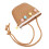 1Stk Kinder Strohtasche Woven Handbag Strandtasche 7