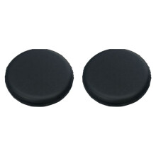 2PCS Round Bar Stool Cushion for 28-33cm Waterproof Bar Stool Covers Black