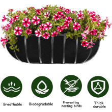 (36in) Hanging Plant Bags 3Pcs, Grooved Design