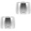 2Pièces Clip Ajustable Argenté Pour Saxophone Accessoire Durable 3