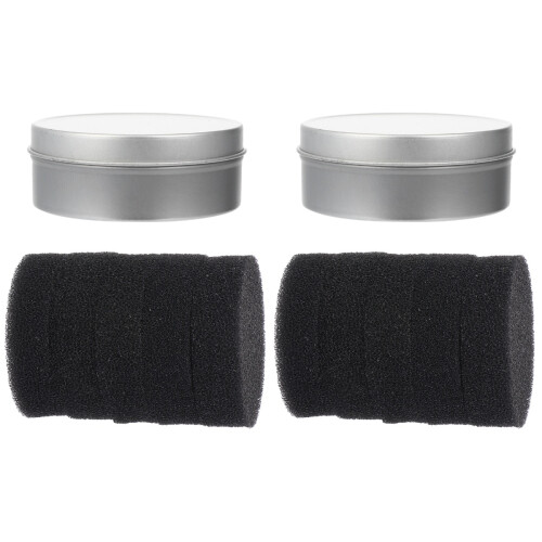 2 Sets Make Up Cleaner For Brushes Face Cleansing Sponge Makeup Quick 1