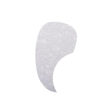 Waterdrop Style Acoustic Guitar Pickguard, ScratchResistant Self Adhesive, Removable Design