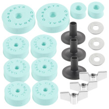 Drum Accessories Cymbal Stand Parts Gasket Kit with Nonslip Pad for Secure Cymbal Stability