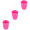 3Pcs Rosy Silicone Saxophone Protector Case Easy Assembly and Carry 5
