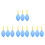 12 Pcs Air Blower Dust Cleaner Pump Tool For Camera 5