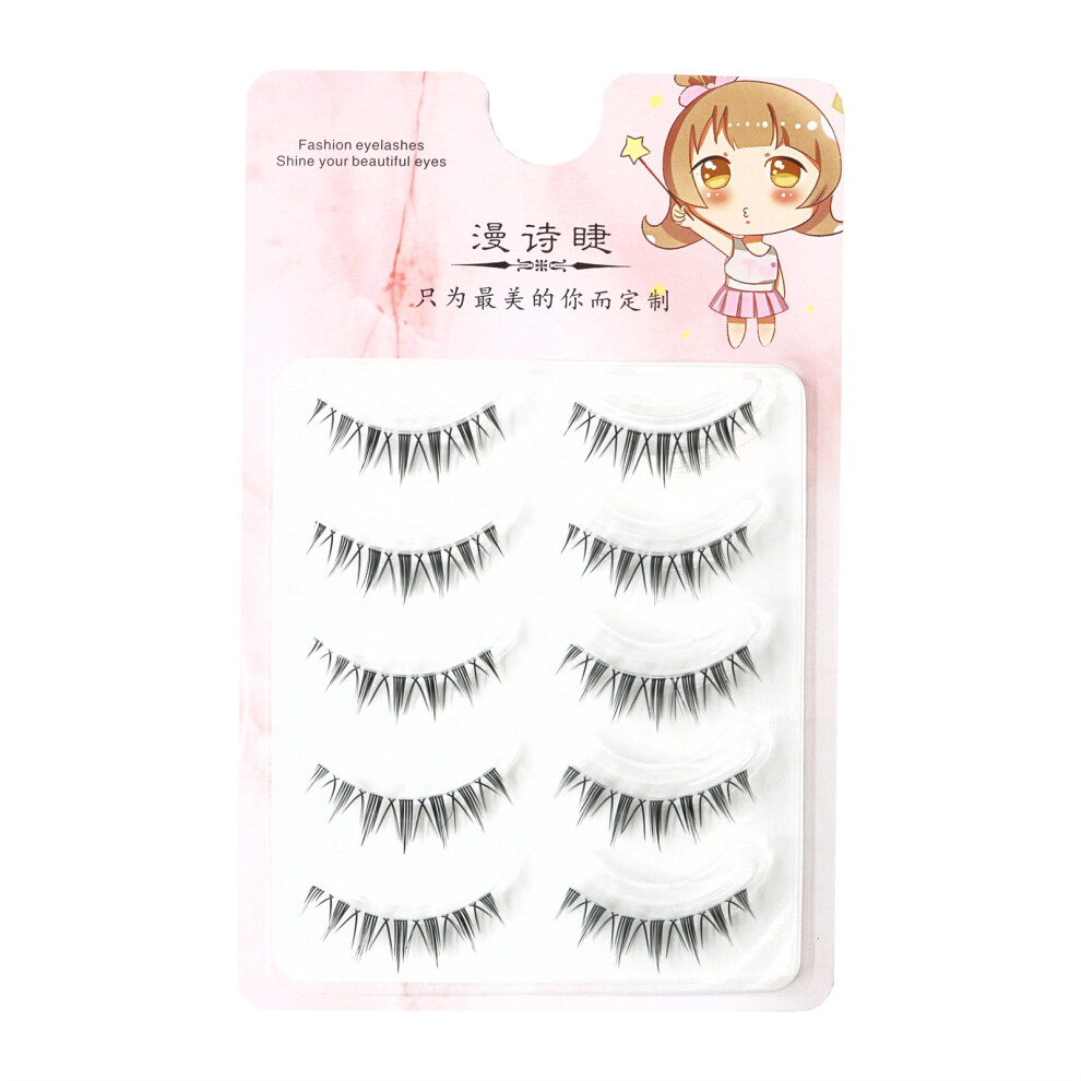 Hue-Grain Lightweight Natural Curl Lashes For Wedding & Party