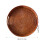 (Brown, 30cm) Handwoven Rattan Fruit Basket Kitchen Decor 1