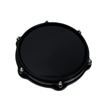 10 Inch Drum Practice Pad Set with Metronome, Rubber Surface, Noise Reduction for Beginners