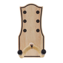 Guitar Wall Hanger with Protective Padded Cradle, Space Saving Wall Mounted Holder for All Instruments