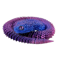 3D Viper Multi-Joint Beweegbare 3D Slang Flexibele Gelede Figuur Model Cadeau Cadeau 3D Cadeau E