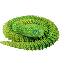 3D Viper Multi-Joint Beweegbare 3D Slang Flexibele Gelede Figuur Model Cadeau Cadeau 3D Cadeau F