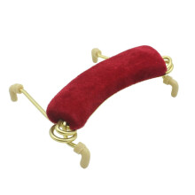 4/4 Violin Shoulder Rest with Stable Metal Legs and Quick Spring Clamp for Full Size