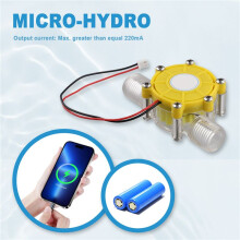 10W Flusso D'acqua Della Pompa Generatore Turbina A Flusso Idraulico Di Conversione 5V