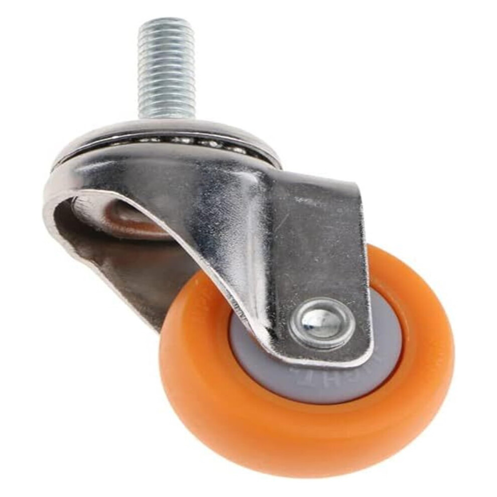 Heavy Duty Swivel Casters 1 Inch Pu Furniture Caster Wheels With Noise Reduction And Floor Protection 9169991388311