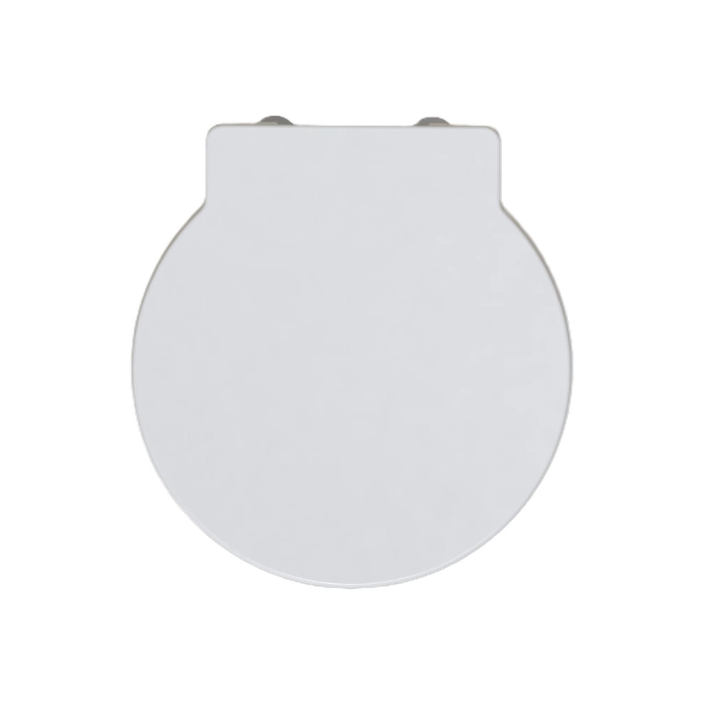 Rts Round 400 Duroplast Round Toilet Seat With Soft-Close Hinge 5055724601892
