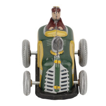Macchina giocattolo vintage in ferro, modello retrò, decorazione per fotografia e regalo