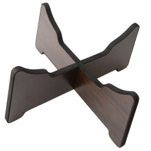 Adjustable Wooden Handpan Drum Stand and Foldable Tongue Drum Holder for Practice and Performance