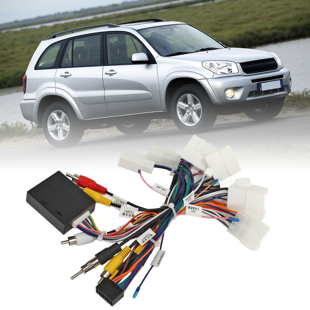 Car Stereo Wiring Harness With Usb Canbus Adapter For Toyota Models 7891388809100