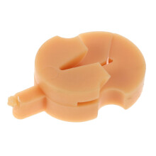 Violin Practice Mute Style Rubber Quiet Practice Solution for Violin and Small Viola