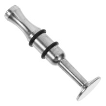 Stainless Steel Trumpet Mouthpiece Practice Tool for Embouchure Training and WarmUp