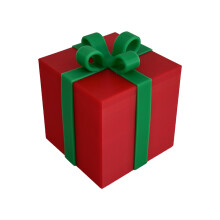 (Gift Box) ABS Xmas Tree Hitch Cover for 5cm Coupling