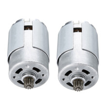 2X Gleichstrommotor 18V für Kinder Elektroauto, RC Ride, Babyauto Elektromotor RS550 Getriebe 12 ZäHne Motor
