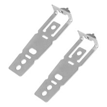 2Pcs Dishwasher Mounting Fastening Bracket, WD01X27759 Dishwasher Quartz Countertop Install Clips