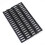 8 PCS Polymer Soft Easy Install Ladder, 18 Slots,Black 4