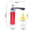 Red Biscuit Syringe Sugarcraft Mold Lightweight Easy Clean 2