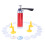 Red Biscuit Syringe Sugarcraft Mold Lightweight Easy Clean 3