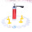 Red Biscuit Syringe Sugarcraft Mold Lightweight Easy Clean 7