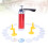 Red Biscuit Syringe Sugarcraft Mold Lightweight Easy Clean 10